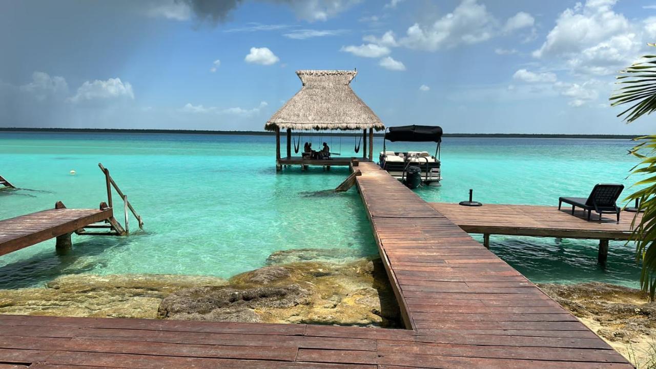 Xoot Ka Ana Luxury, Villa Las Flores Bacalar Buitenkant foto