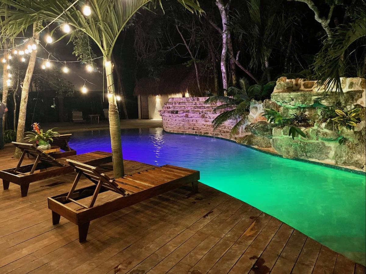Xoot Ka Ana Luxury, Villa Las Flores Bacalar Buitenkant foto