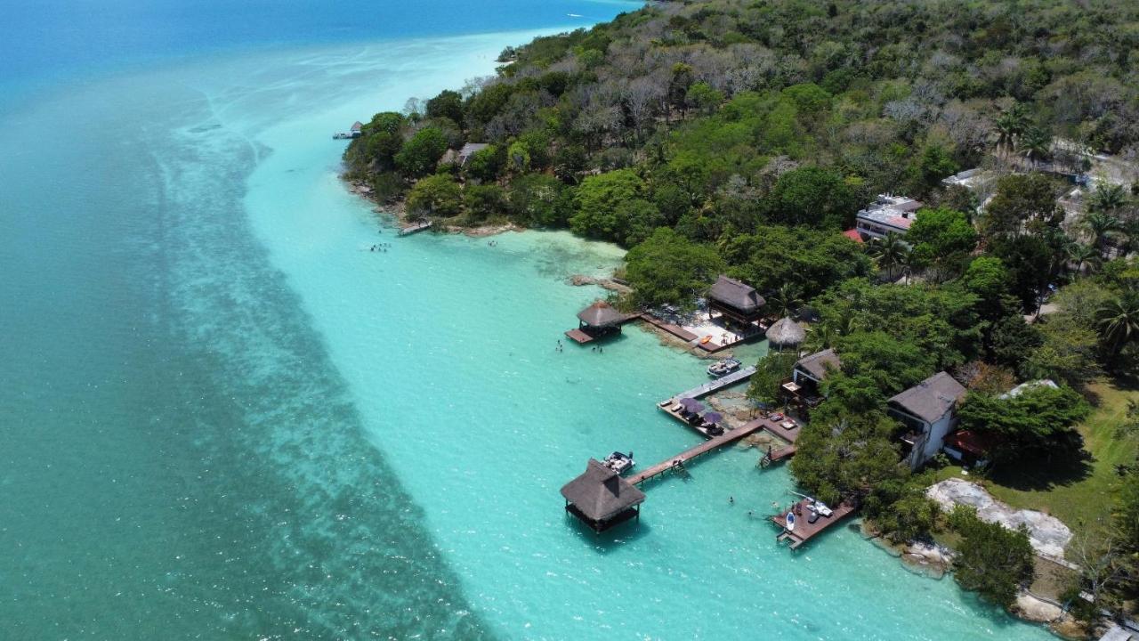 Xoot Ka Ana Luxury, Villa Las Flores Bacalar Buitenkant foto