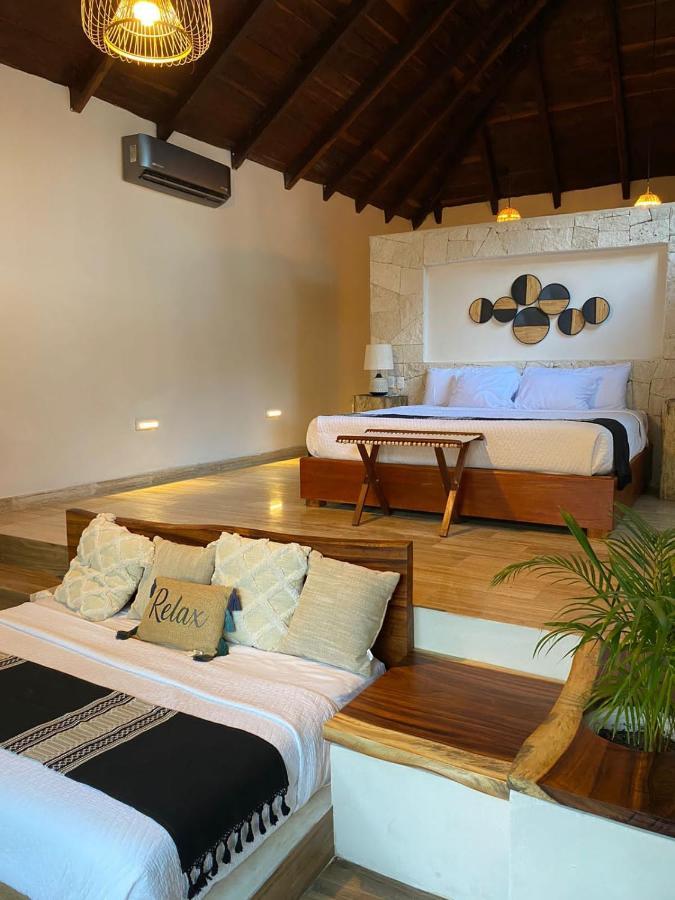 Xoot Ka Ana Luxury, Villa Las Flores Bacalar Buitenkant foto